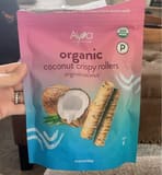 Ava Organics Organic Coconut Crispy Rollers
