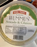 Baba Foods Hummus avocado & cilantro