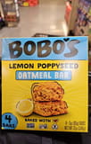 Bobo's Lemon Poppyseed Oatmeal Bar