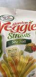 Sensible Portions garden Veggie Straws Sea Salt