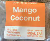 Off the Farm Plant Based Meal Bar - Mango Coconut