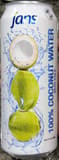 Jans 100% Coconut Water with Pulp