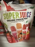Deebee's Organics Superjuice Organic Freezie Pops