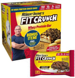Robert Irvine's Fit Crunch High Protein Baked Bar Chocolate Peanut Butter