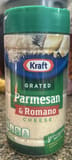 Kraft Parmesan & Romano Cheese