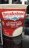 Breakstone's 4% Milkfat Min. Small Curd Cottage Cheese