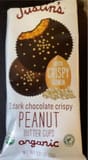 Justin's Crispy Dark Chocolate Peanut Butter Cups