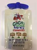 GoGo SQUEEZ YOGURTZ Strawberry Low Fat Yogurt