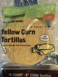 New Seasons Organic yellow corn tortillas