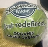 Pennrose Farms Organic Green Cabbage