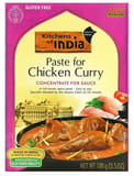 Kitchens of India, Paste For Chicken Curry, Concentrate For Sauce, Medium