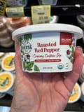 Nuts for Cheese Roasted Red Pepper Creamy Cashew Dip