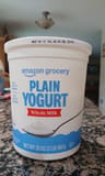 Amazon Grocery Plain Yogurt
