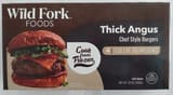 Wild Fork Thick Angus Chef Style Burgers