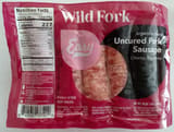 Wild Fork Uncured Pork Sausage