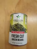 Freedom's Choice Fresh Cut green beans (no salt added)