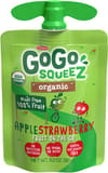 GoGo SqueeZ Organic Apple Strawberry