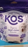 KOS Organic Açai Juice Powder