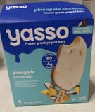Yasso Pineapple Coconut Frozen Greek Yogurt Bars