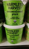 Harmless Harvest Unsweetened Plain Organic Cultured Coconut