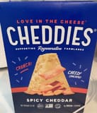 Cheddies Cheesy Crackers Spicy Cheddar