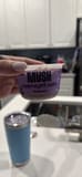 Mush overnight oats Blueberry