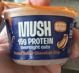 Mush Peanut Butter Chocolate Chip overnight oats