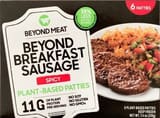 Beyond Meat Beyond Breakfast Sausage Plant-Based Patties Spicy