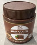 Choc Zero Milk Cocoa Hazelnut Spread