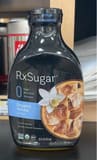 RxSugar Organic Vanilla Syrup