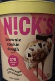 Nick's Light Brownie Cookie Dough ice cream