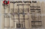 Uma Vegetable spring rolls