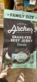Country Archer Provisions Grass-Fed Beef Jerky Classic