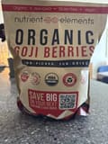 Nutrient Elementa Goji Berries, Organic