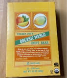 Trader Joe’s Organic Mango Fruit Bars