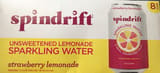 Spindrift Unsweetened Lemonade Sparkling Water Strawberry Lemonade