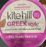 Kite Hill vanilla unsweetened Greek style yogurt