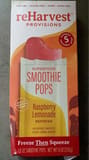 Reharvest Provisions Superfood smoothie pops