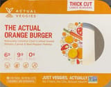 Actual Veggies Sweet Potato Veggie Burger | The Actual Orange Burger