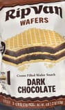 Rip Van Dark Chocolate Creme Filled Wafer Snack