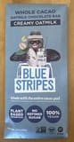 Blue Stripes Whole Cacao Milk Chocolate Bar Oat Milk