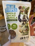 Blue Stripes Whole Cacao Granola Hazelnut Butter