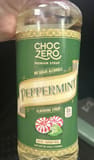 Choc Zero Peppermint flavoring syrup