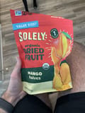 Solely Organic Dried Fruit Mango Halves