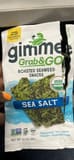 Gimme Roasted Seaweed Snacks Sea Salt