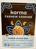 Karma Cashew Cookies Toasted Coconut Bites
