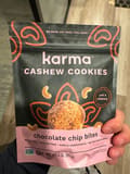 Karam Chocolate Chip Cashew Cookies