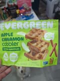 Evergreen Apple Cinnamon Cobbler 9 Mini Waffles