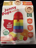 Jonny Pops Organic Rainbow SUPERPOWER Minis