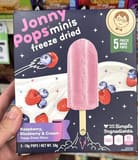 Jonny Pops Pops minis freeze dried